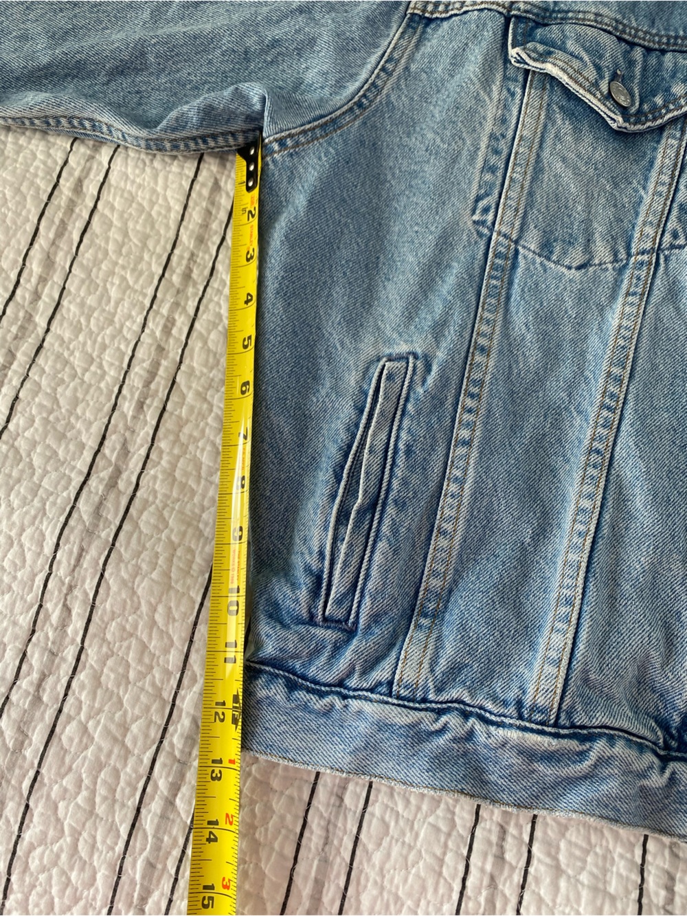 GAP Vintage Denim Jacket Large - Picture 11 of 15